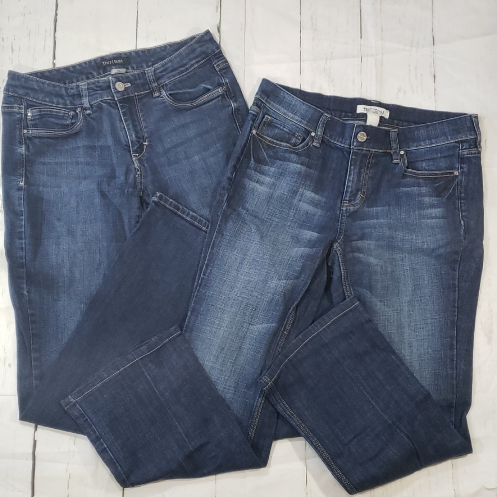 2 pairs of White House Black market jeans size 6